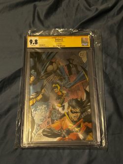 Batman 1 Lee Foil CGC 9.8 Jim Lee Signed