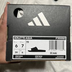 Adidas Adilette Aqua Black