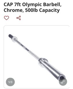 Barbell Olympic cap 7ft