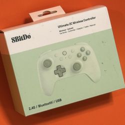 8BitDo Ultimate 2C Wireless Controller for Windows PC and Android, with 1000 Hz Polling Rate, Hall Effect Joysticks and Triggers, and Remappable L4/R4