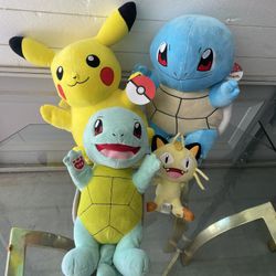 Pokemon Plush Lot of 4