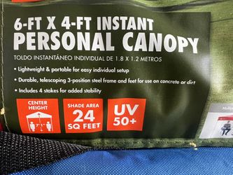 Personal Canopy