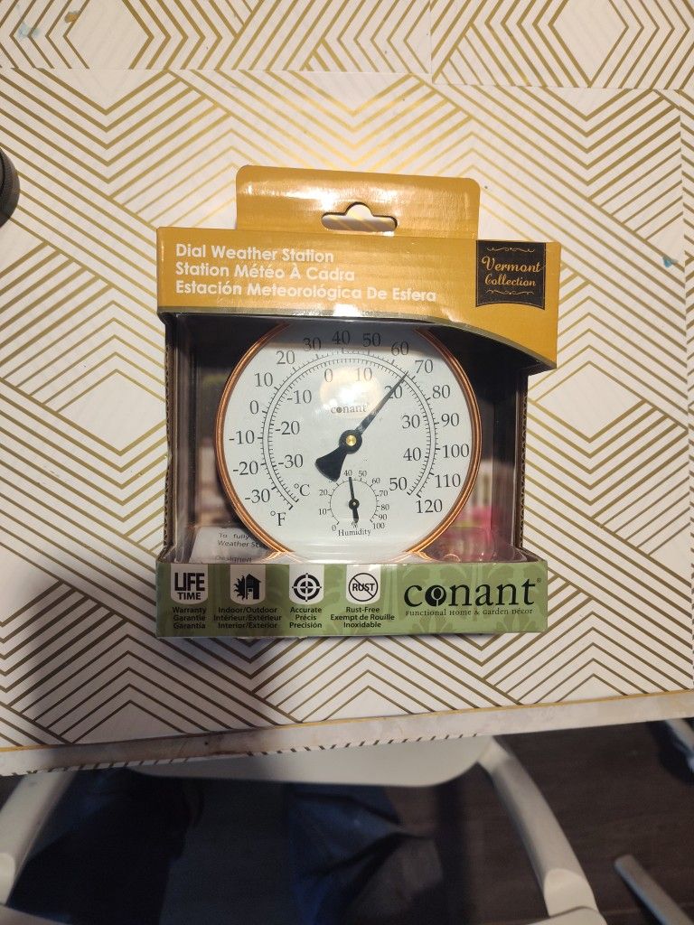 "New"Conant Dial Weather Station
