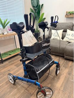 Upright Rollator walker
