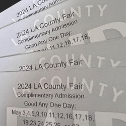 1 LA County Fair Ticket 
