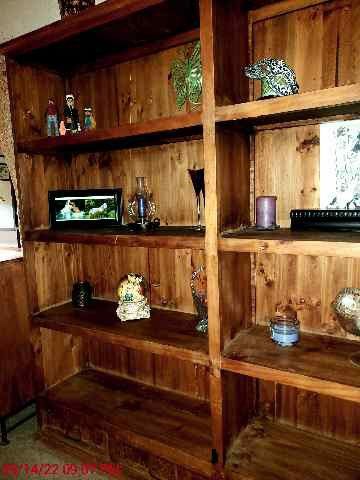 Rustic Bookshelve