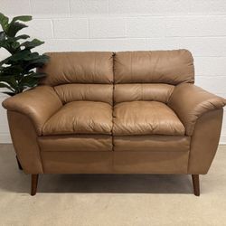Camel Loveseat