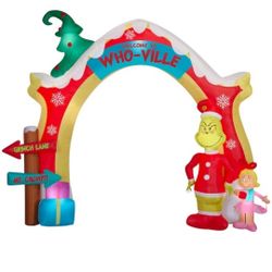 9.5ft Who-ville Christmas Archway Inflatable 