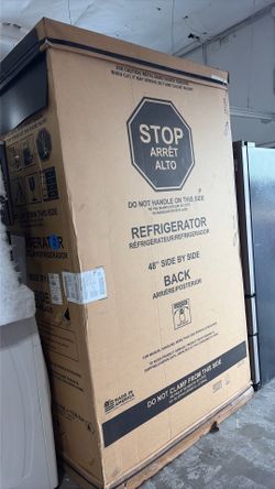 Monogram side-by-side refrigerator