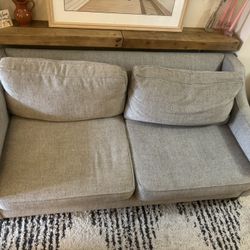 West Elm Gray Couch