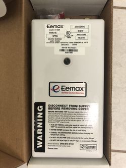 Tankless water heater