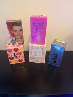 Kate Spade, Boss, Moschino fragrances