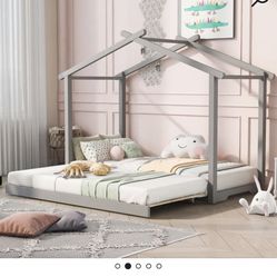 Twin XL House Bed