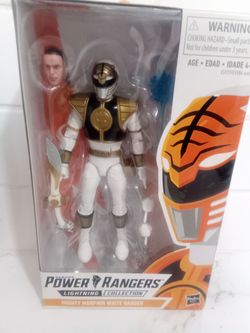 White power ranger lightning collection