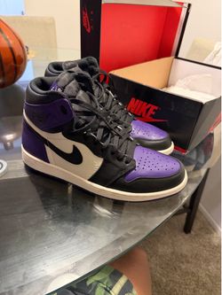 Air Jordan 1 Retro High OG "Court Purple 1.0" size 12