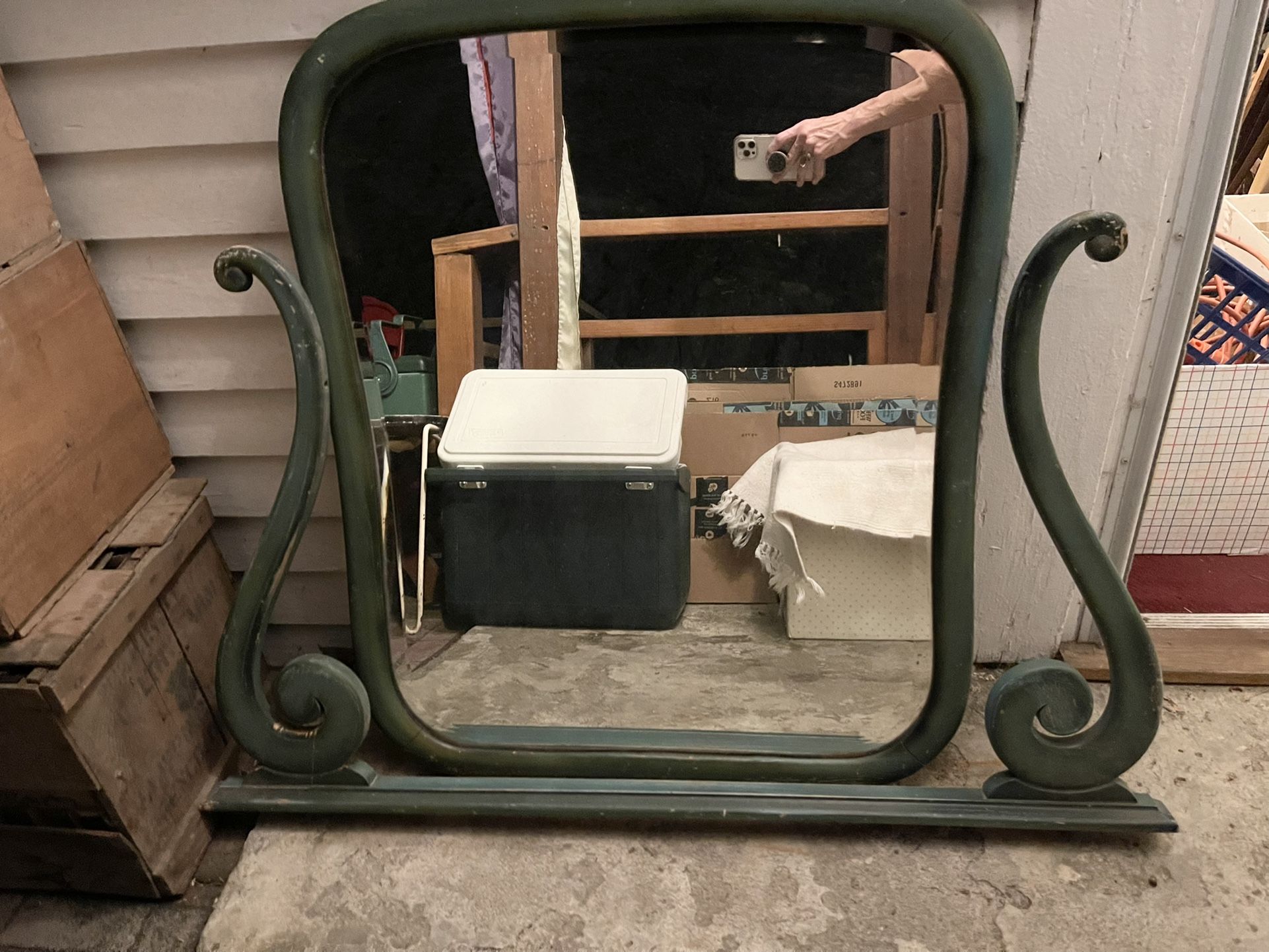Antique Mirror with stand