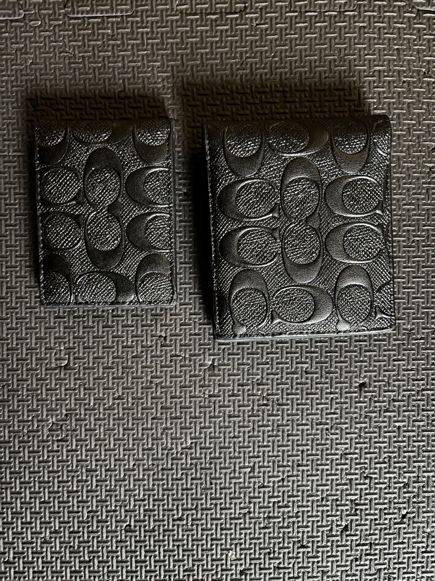 Coach Mens Wallet Set, black