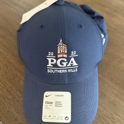 NEW w/TAGS PGA GOLF Championship HAT Southern Hills 2022 NIKE Vertical