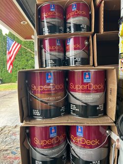 New stain! Sherwin Williams!