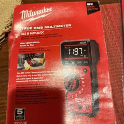 Milwaukee Digital Multimeter 2217-20
