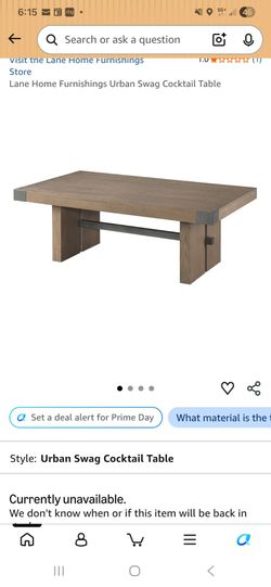 Cocktail table