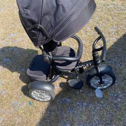 Onyx Black Bentley 6 in 1 Stroller Trike