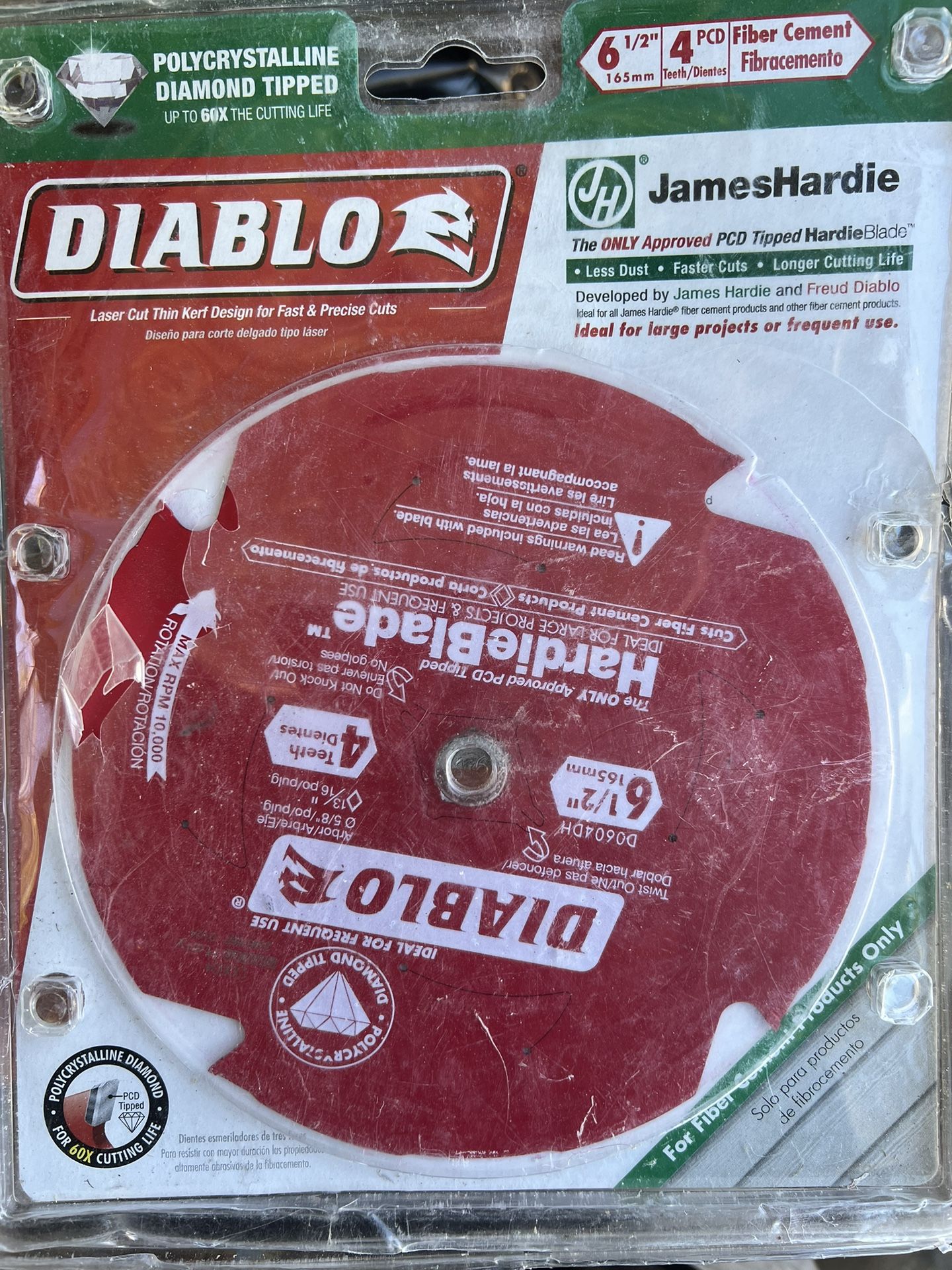6 1/2 Diablo Hardie Blade