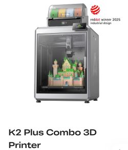 3D Printer Creality K2 Plus Combo 3D Printer CFS Multicolor 3D Printer