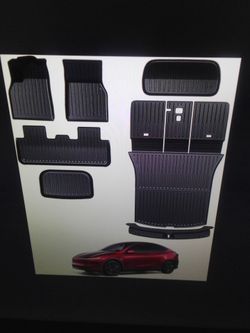 New Super Liner Floor mat set for Tesla model Y juniper 2025-2026, 5-seater all weather full set