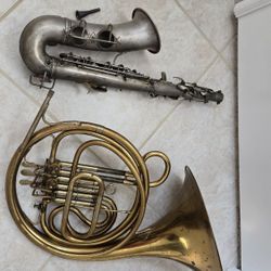 Vintage musical instruments untested