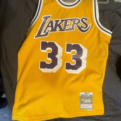 Authentic Laker Jersey, (Please Look At All Pics And Details)
