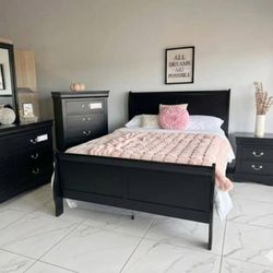 ✅BLACK BEDROOM SET ✅