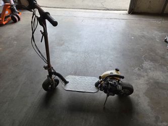 Gas scooter