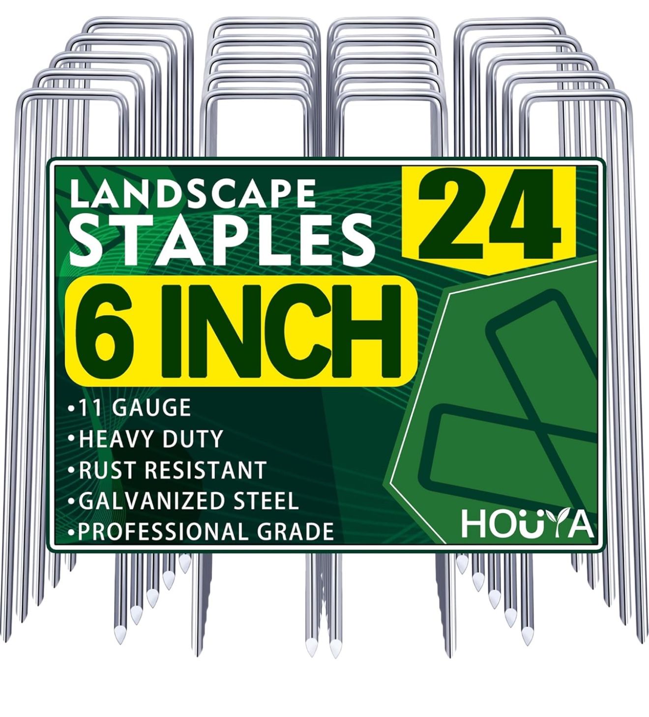Landscape Staples 6 Inch (8 PACKS)!!