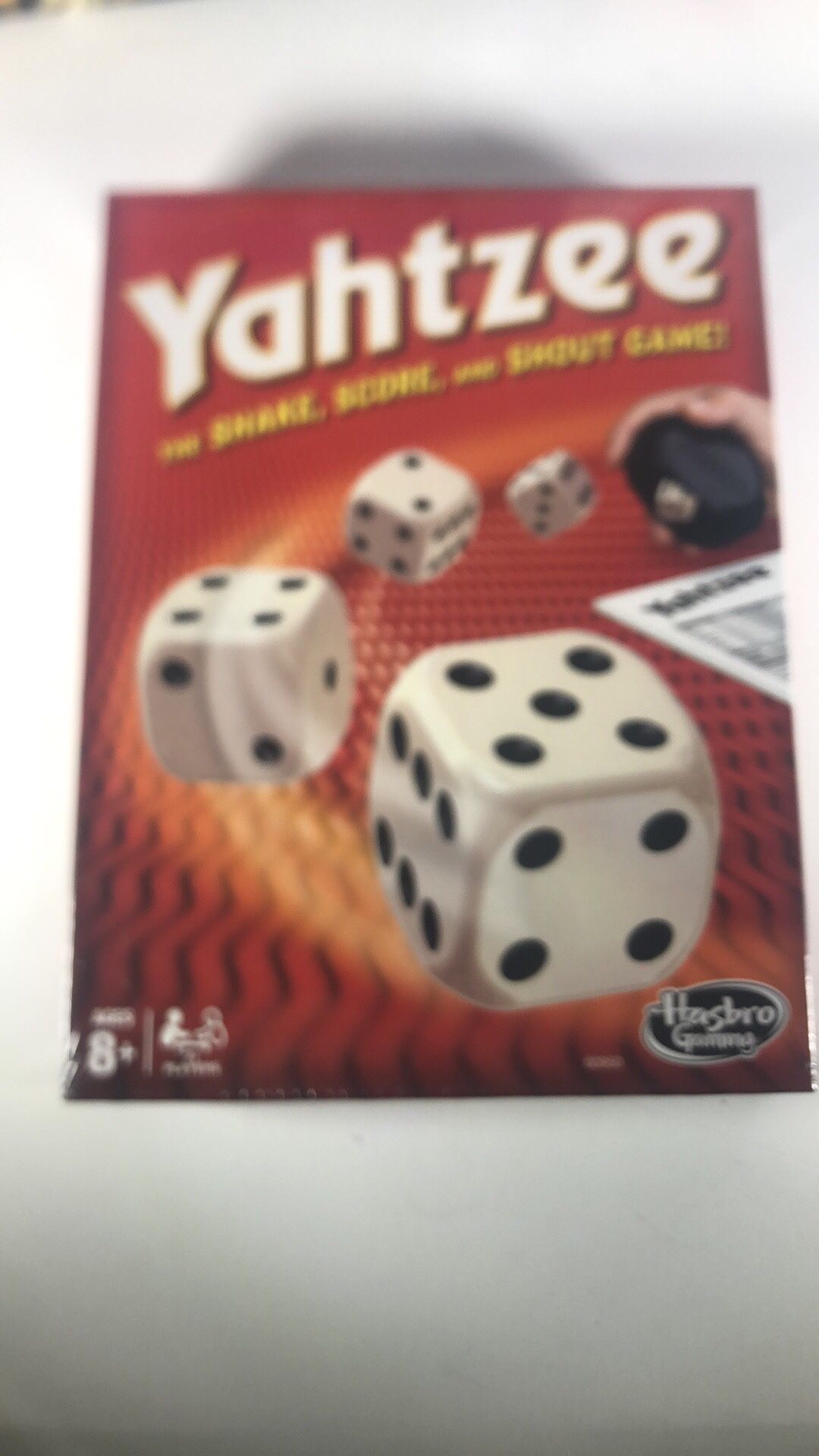 New Yahtzee board game