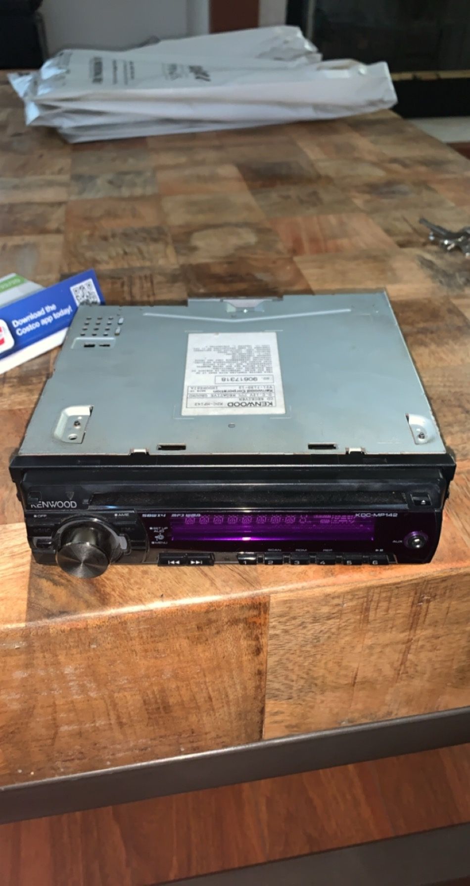 KENWOOD Stereo CD receiver