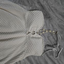 Textured TANKINI HALTER TOP