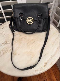 Michael Kors Medium leather handbag- Black