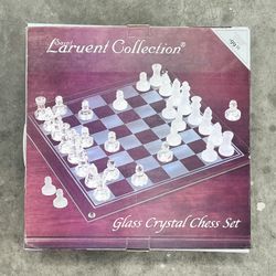 Glass Chess Brand New 
