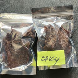 Crispy jerky, homemade