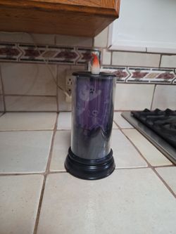 Halloween candle decoration