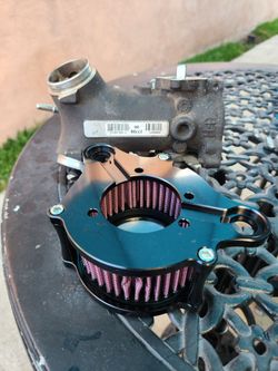 Harley Davidson throttle & filter