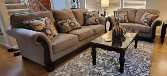 Sofa and Love Seat