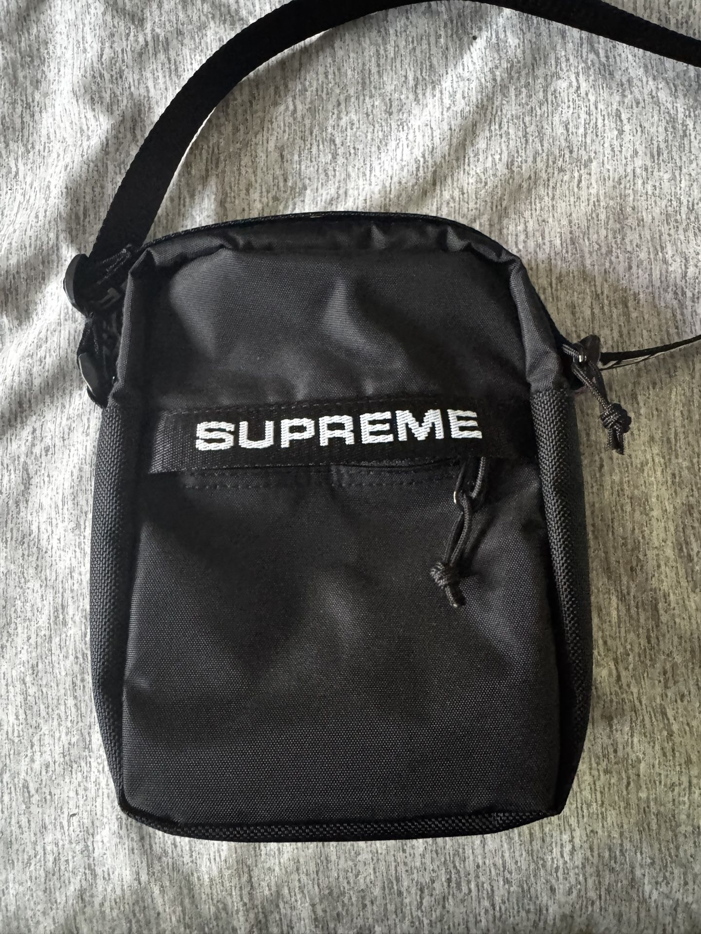 Black Supreme Crossbody Bag