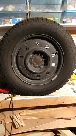 Chrysler Town and country studded tires