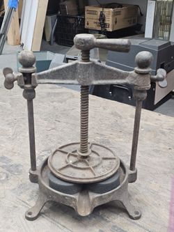 Antique Iron Press