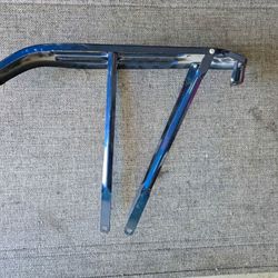 Vintage rear fender bicycle rack