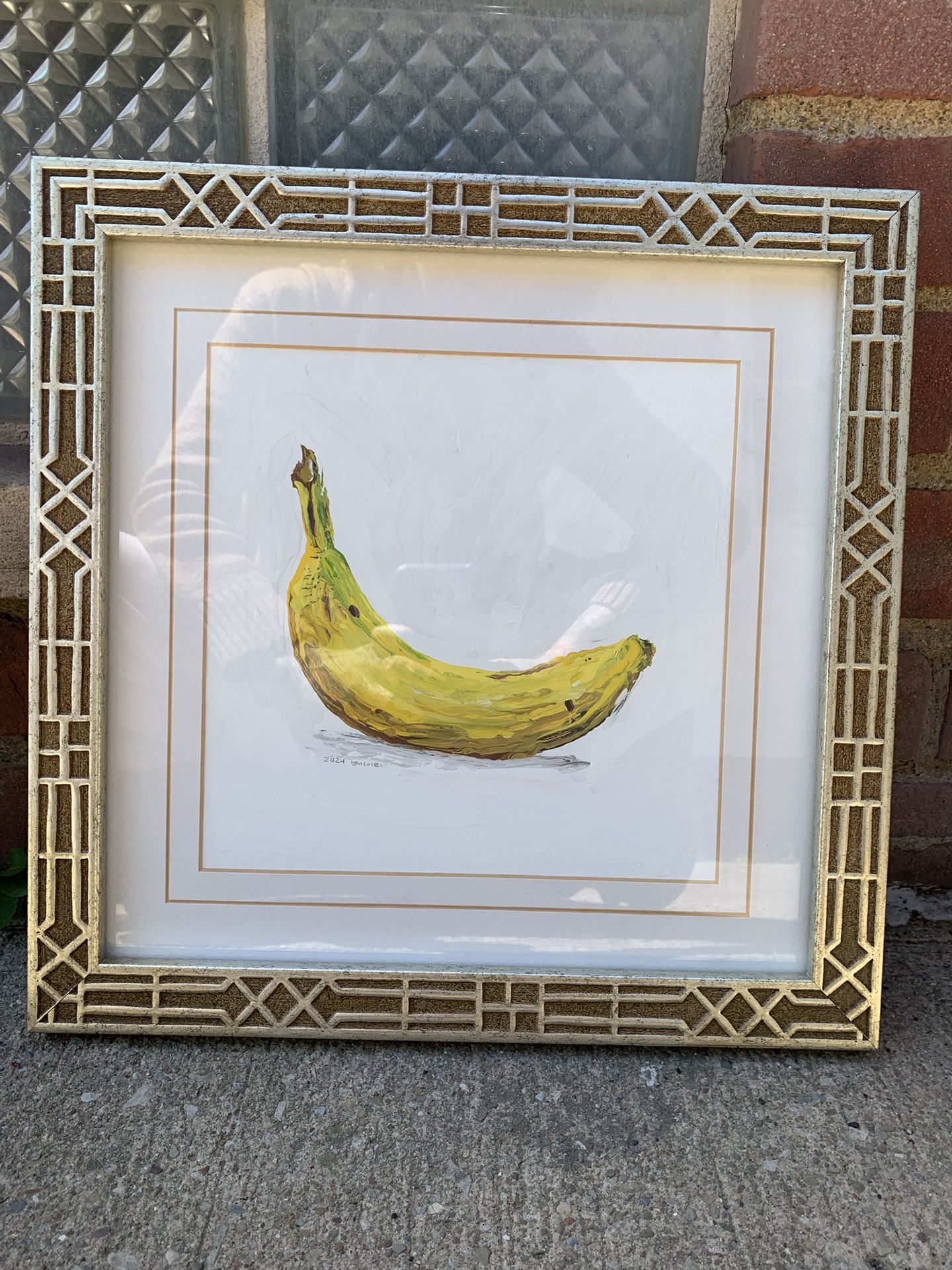 Banana Painted With A Banana