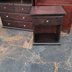 Two Night Stands And Dresser For 45.00