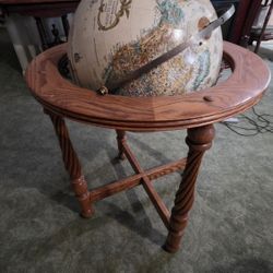 Floor Globe Table